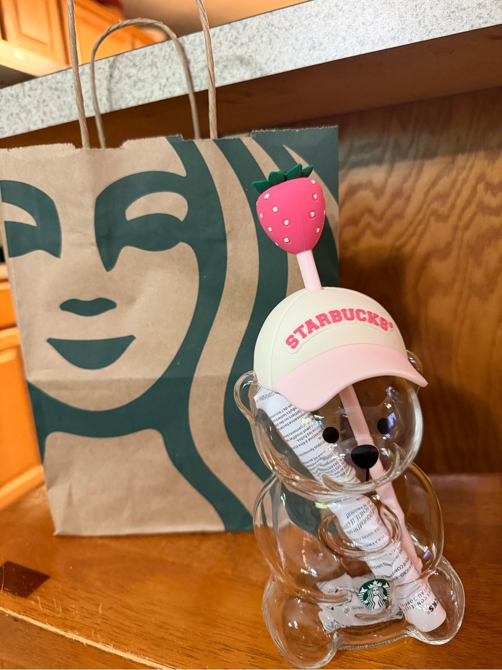 Starbucks Pink Bear Summer cup